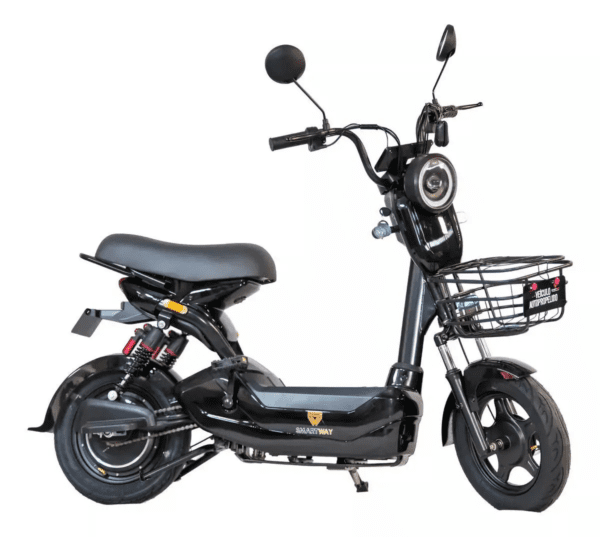 SCOOTER BICICLETA ELÉTRICA CONFORT 500 COM PEDAL 500W MOTO C/ BATERIA - SMARTWAY