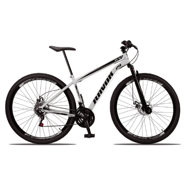 BICICLETA ARO 29 RAVOK 21V AÇO CARBONO FREIOS A DISCO