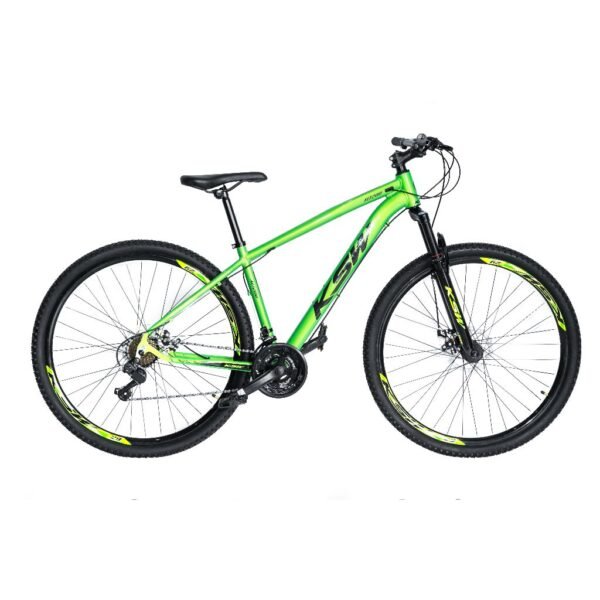 BICICLETA BIKE ARO 29 KSW XLT 200 MTB ALUMÍNIO 21V MARCHAS RAPID FIRE